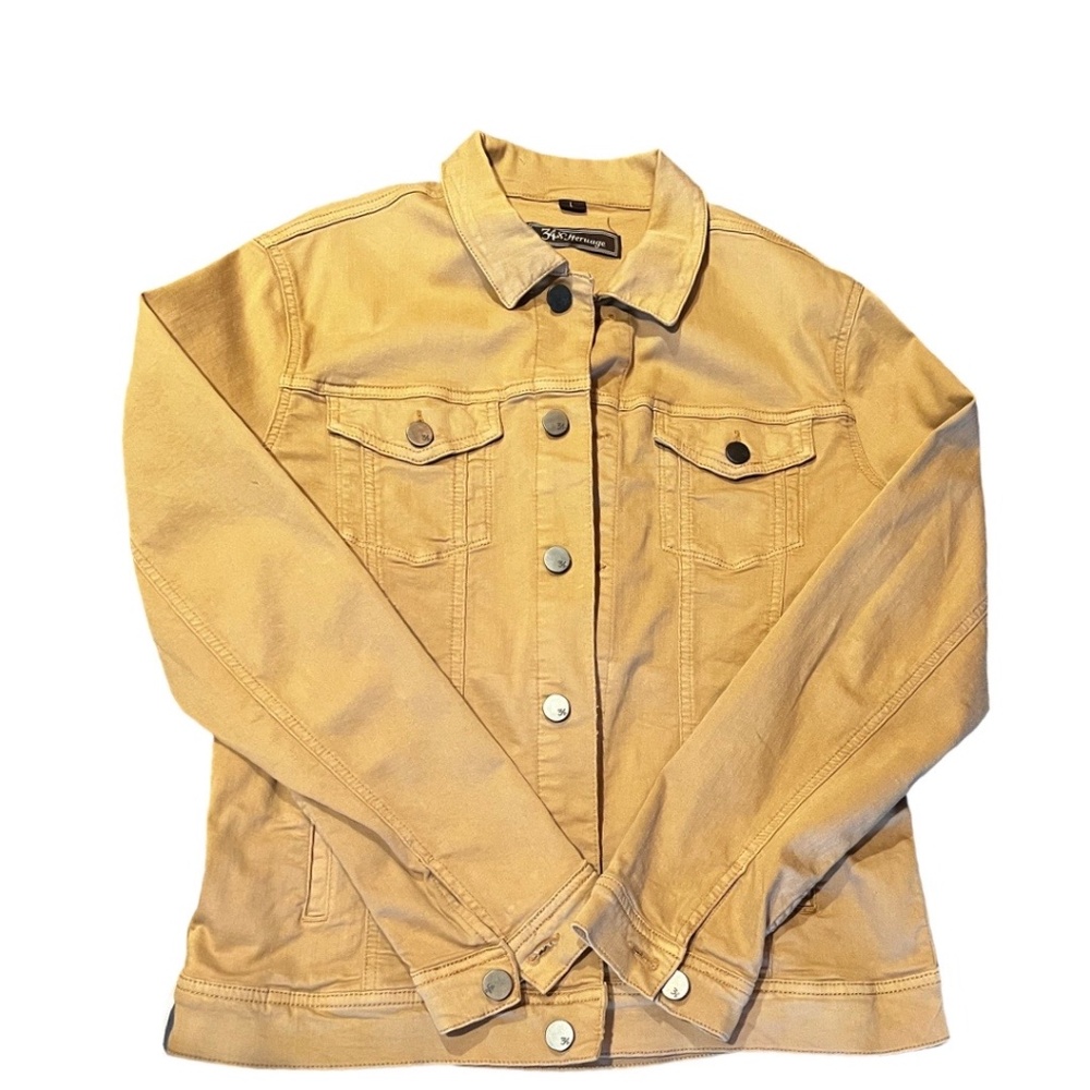 34 HERITAGE  Men’s Twill Jacket size Large Pre-Owned